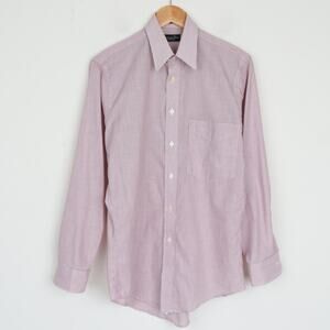 Vintage Christian Dior Monsieur Red Stripe Shirt S